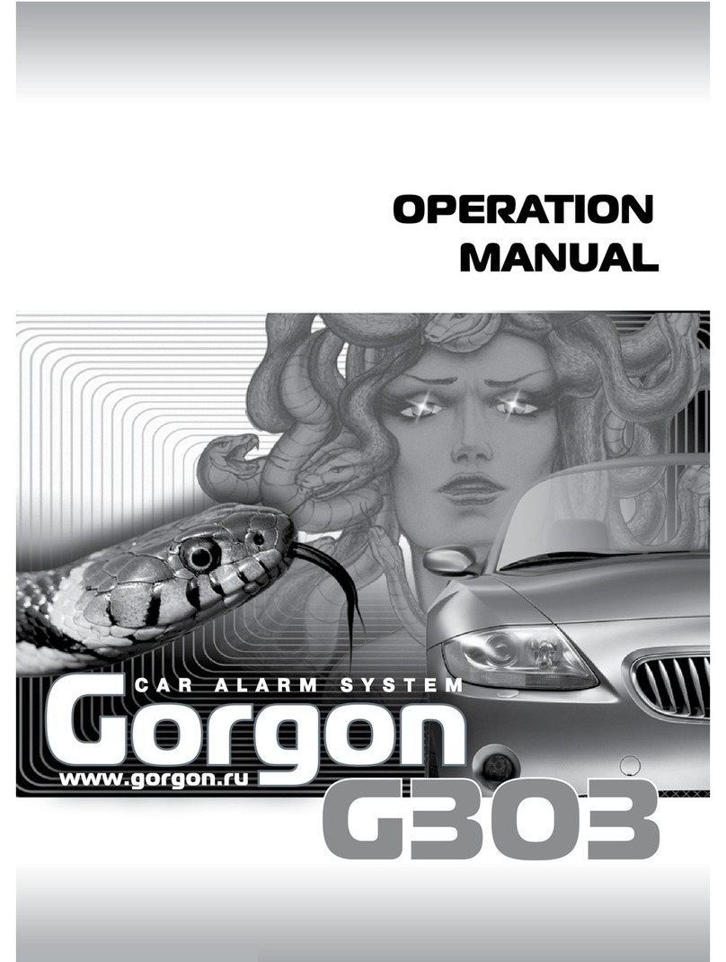 Gorgon G303 Operation manual Gorgon G303 Operation manual