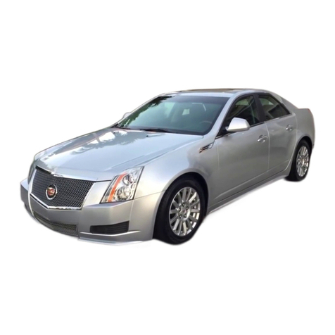 Cadillac 2011 CTS COUPE User manual