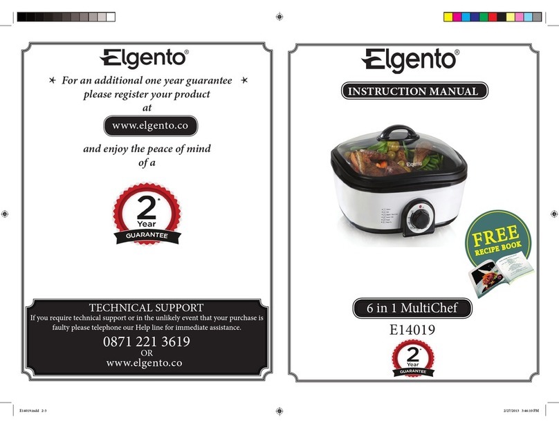 Elgento MultiChef E14019 User manual