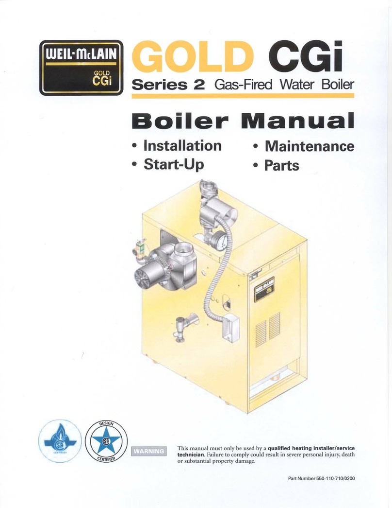 Weil-McLain CGi Series 2 user manual