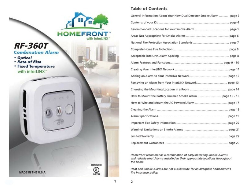 Homefront RF-360T user manual