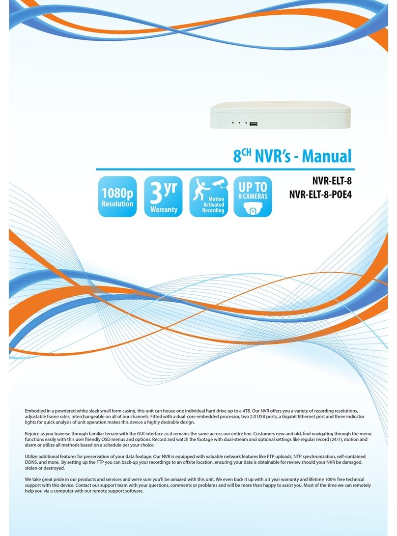 Security Camera King NVR-ELT-8-POE4 user manual