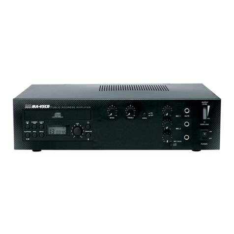 DAPAudio MA45CD User manual