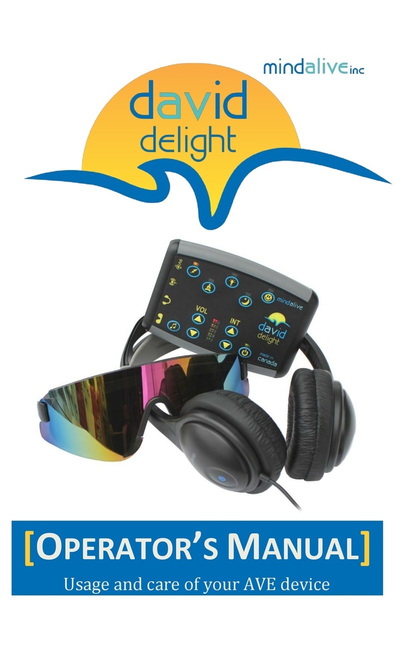 mind alive David Delight User manual