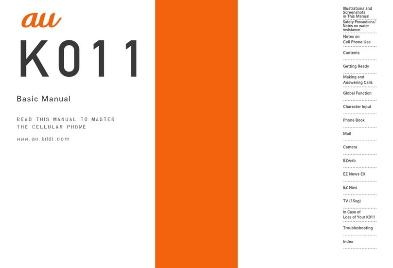 AU K011 User manual