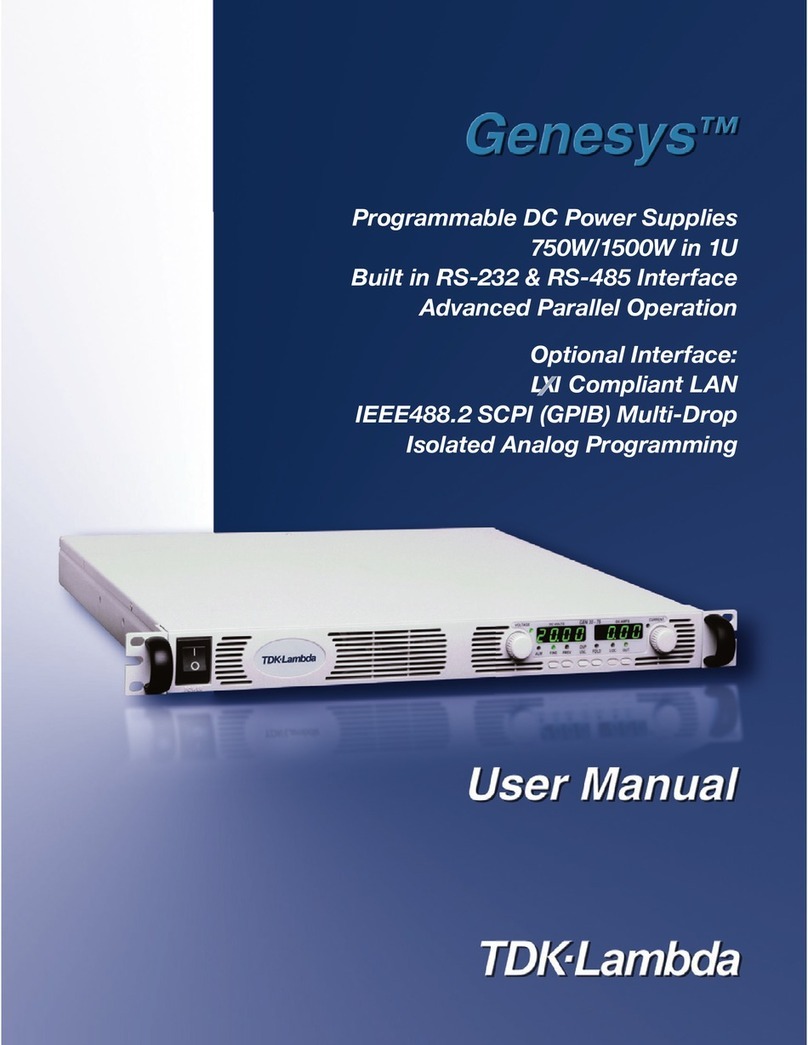 Genesys GEN 750W SERIES user manual