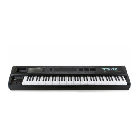 ENSONIQ TS-12 User manual