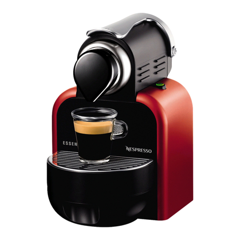 Nespresso ESSENZA MANUAL User manual