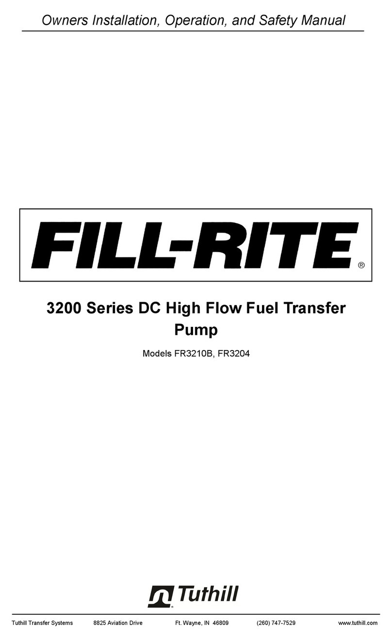 FILL-RITE 3200 Series Owners & installation FILL-RITE 3200 Series Owners & installation