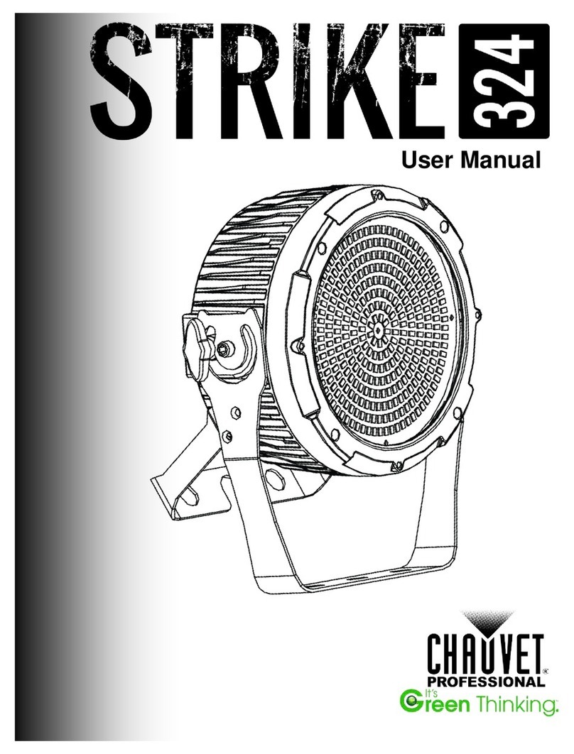 Chauvet Strike 324 user manual