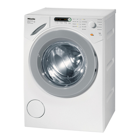 Miele W 1724 User manual