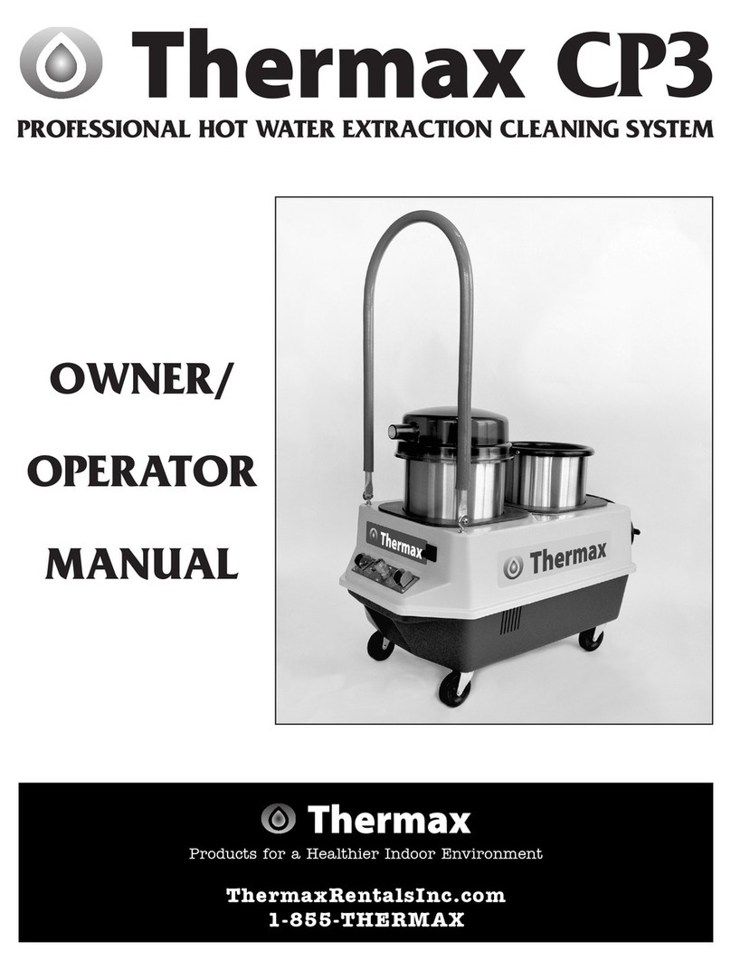Thermax CP3 Owner's/operator's manual