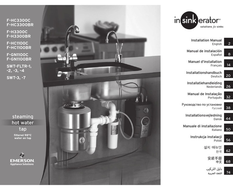Emerson F-HC3300C User manual