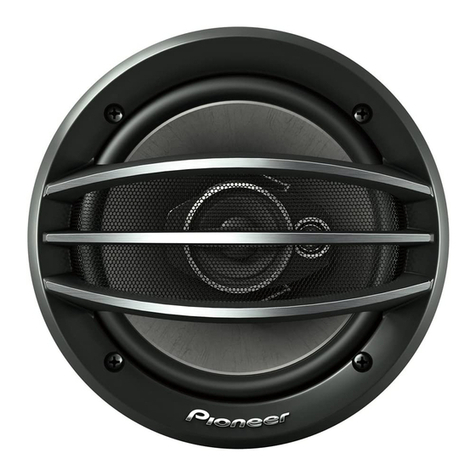 Pioneer TS-A1674R User manual Pioneer TS-A1674R User manual