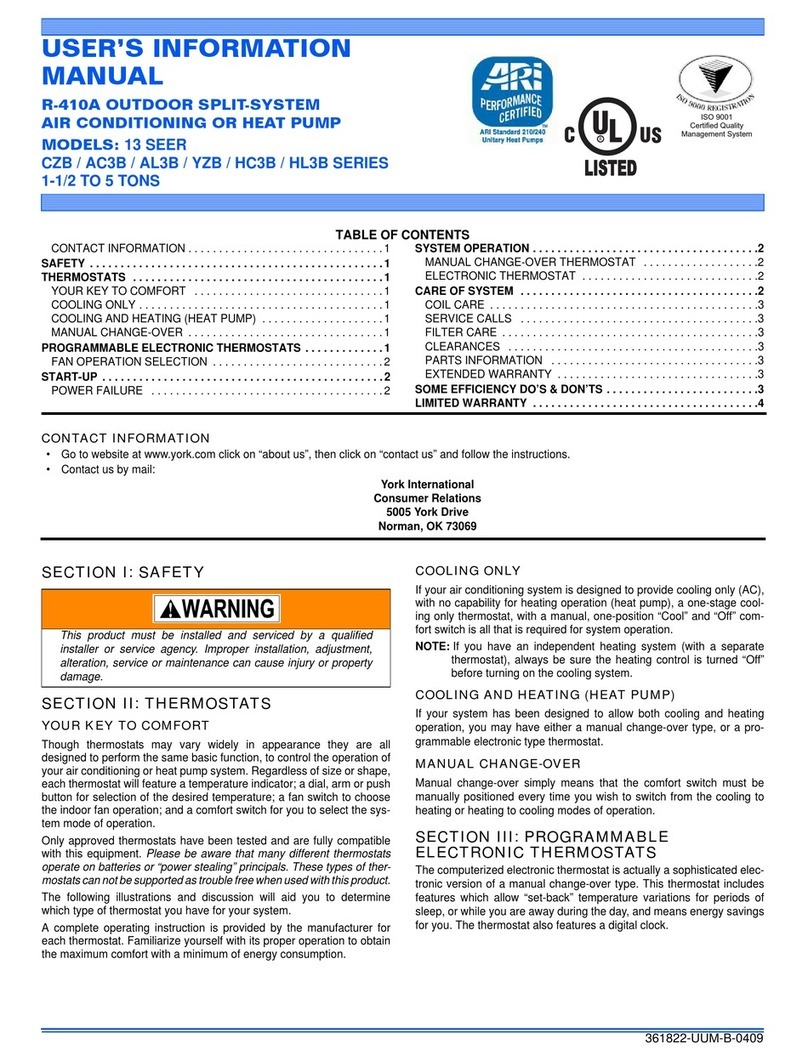 York R-410A Guide