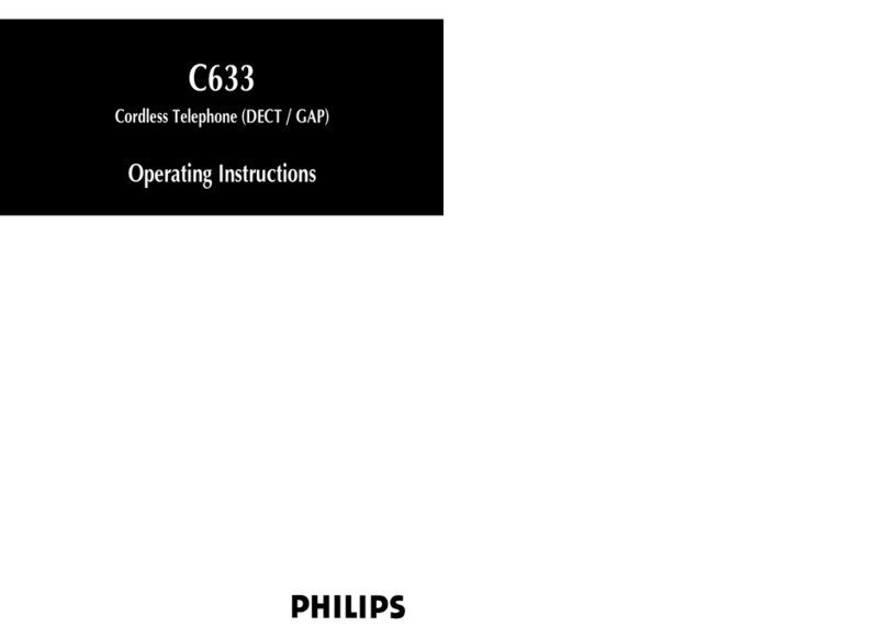 Philips C633 User manual