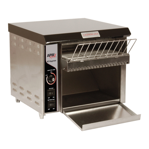 APW Wyott XPRS User manual