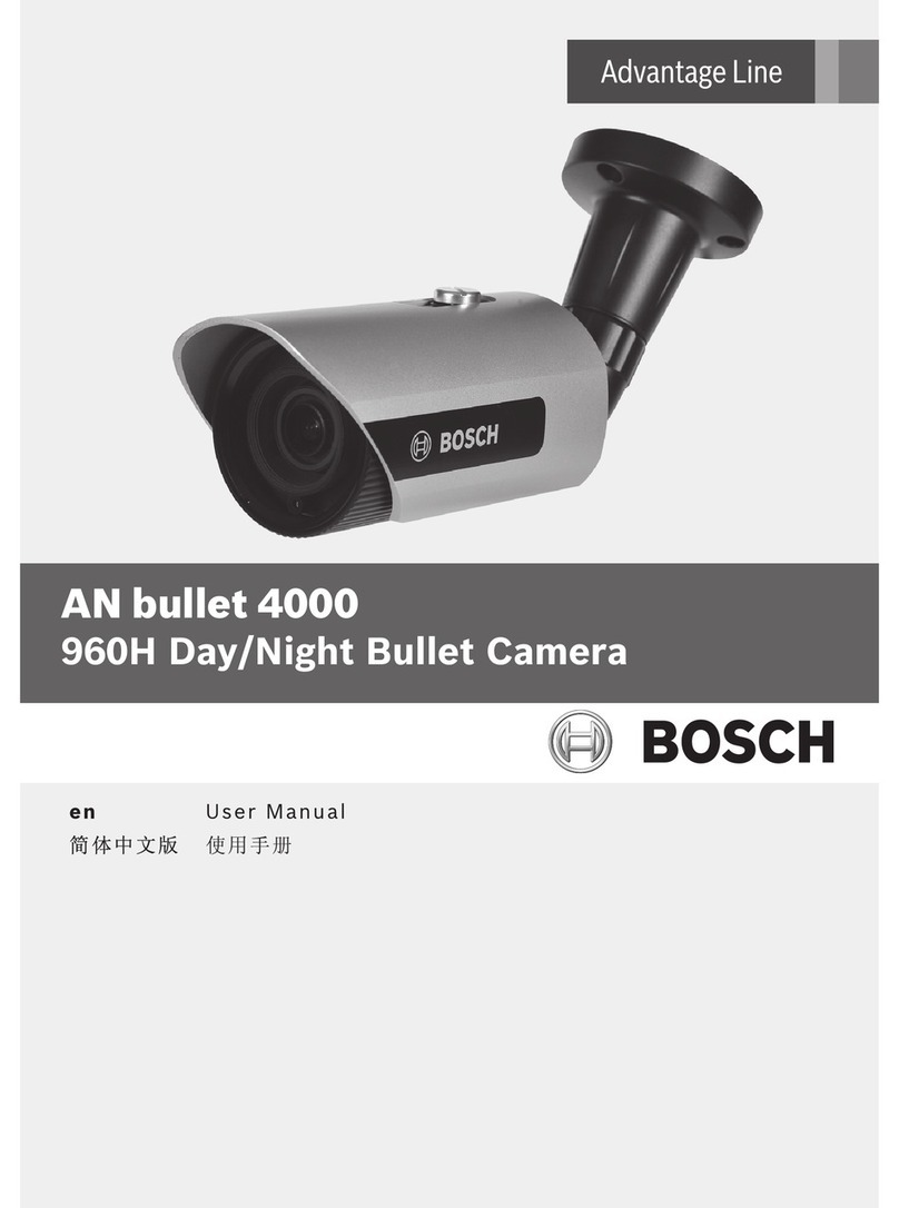 Bosch AN traffic 4000 IR User manual
