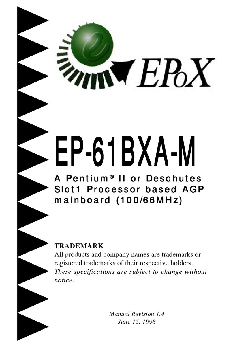EPOX EP-61BXA-M User manual