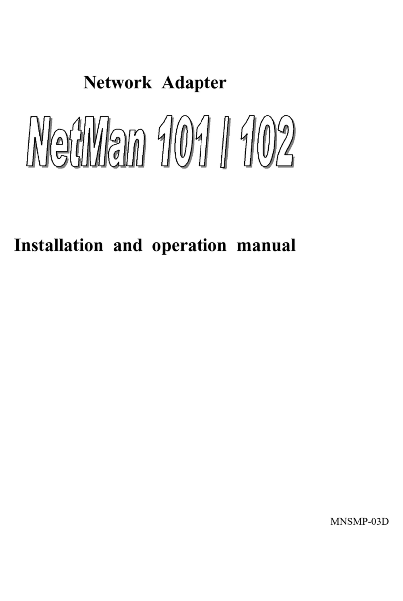 NetMan 101 User manual