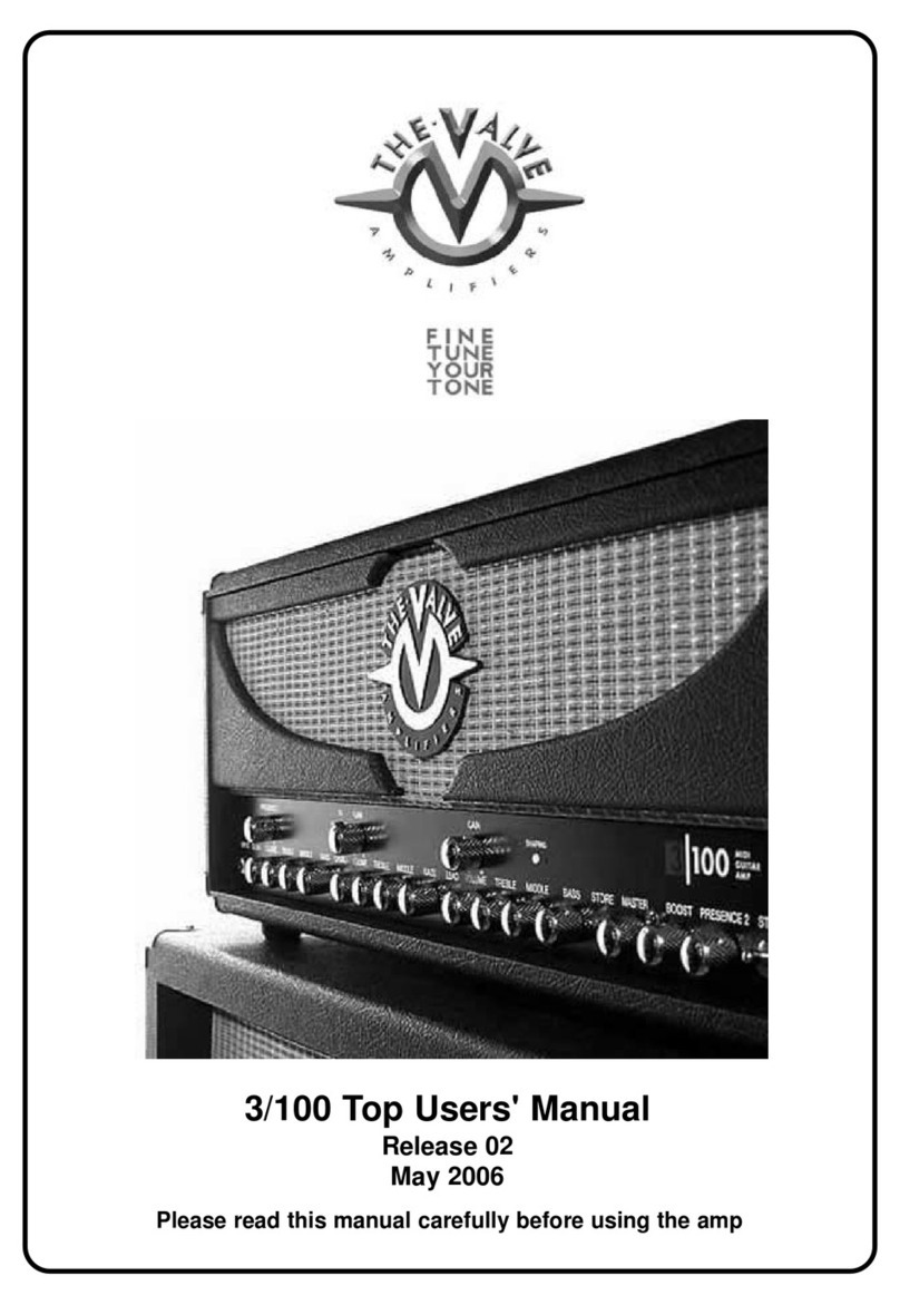 The Valve 3/100 Top user manual