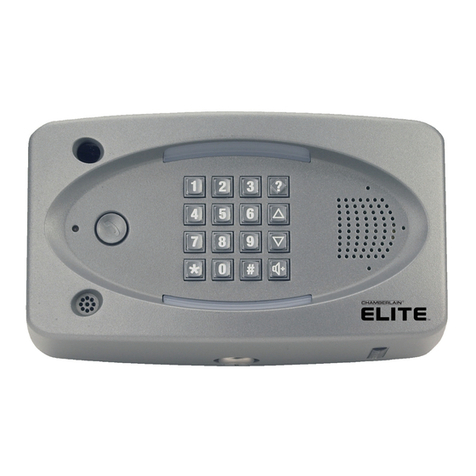Chamberlain LiftMaster ELITE EL25 Programming manual
