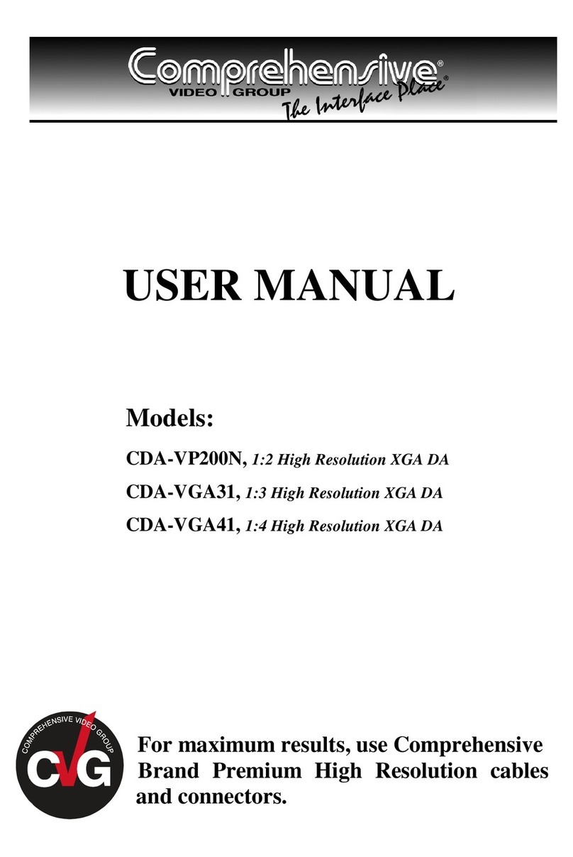 Comprehensive CDA-VP200N User manual