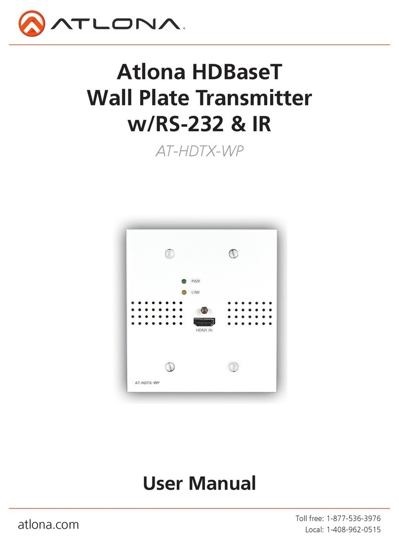 Atlona AT-HDTX-WP user manual