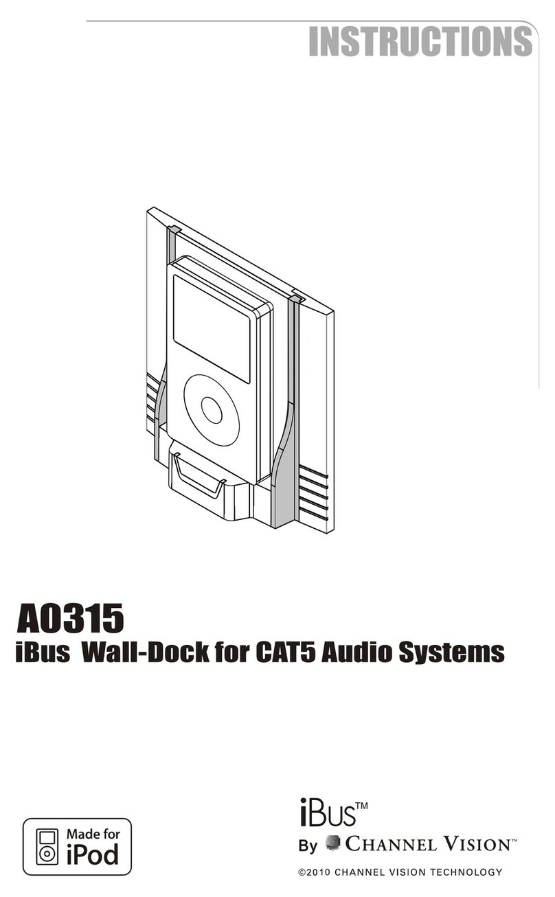 Channel Vision IBUS A0315 instructions