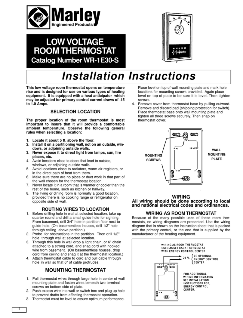 Marley WR-1E30-S installation instructions
