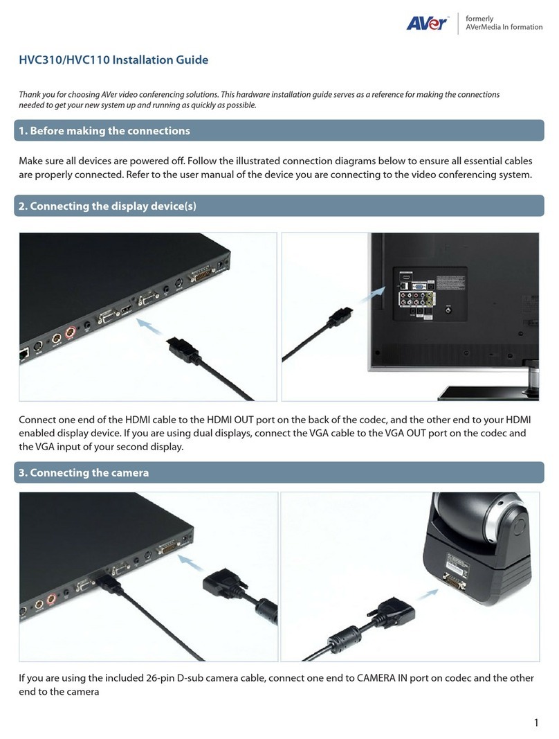 AVer HVC310 User manual