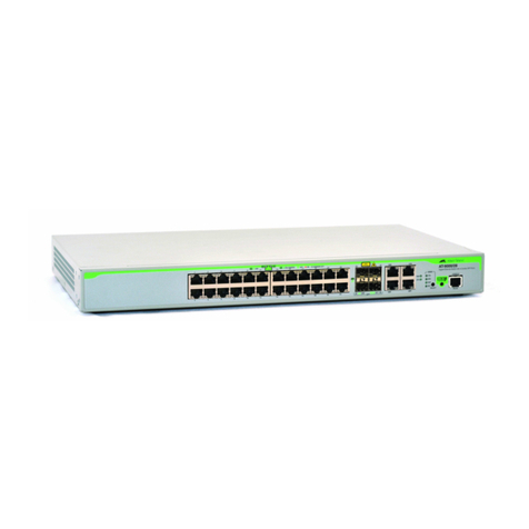 Allied Telesis AT-9000/12PoE User manual