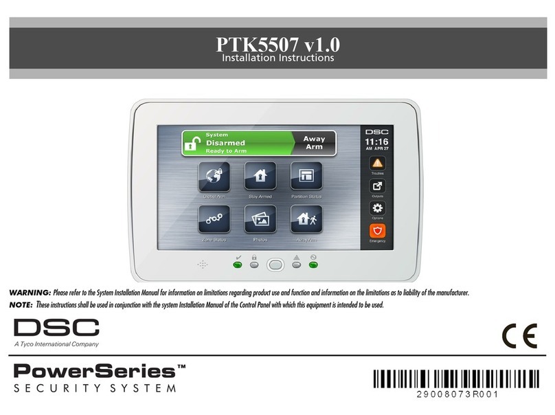 DCS Power PTK5507 User manual