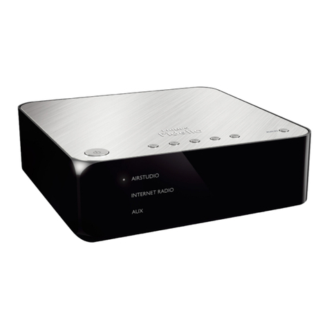 Philips Fidelio AW1000 User manual Philips Fidelio AW1000 User manual