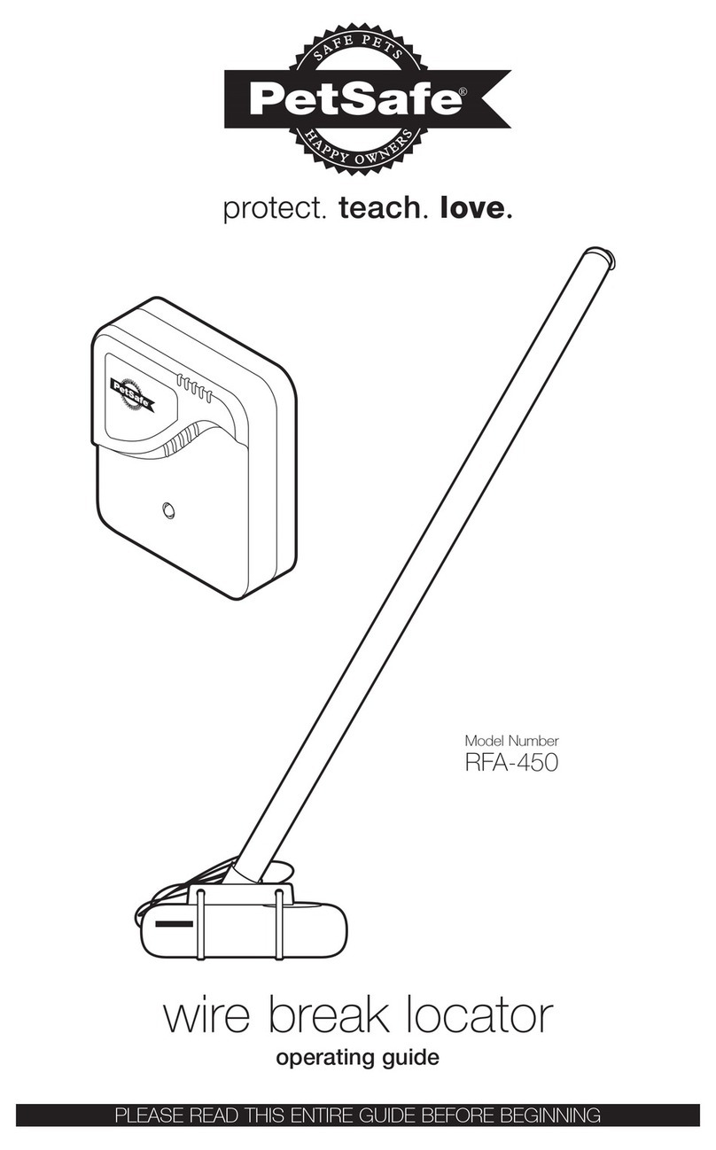 Petsafe RFA-450 User manual