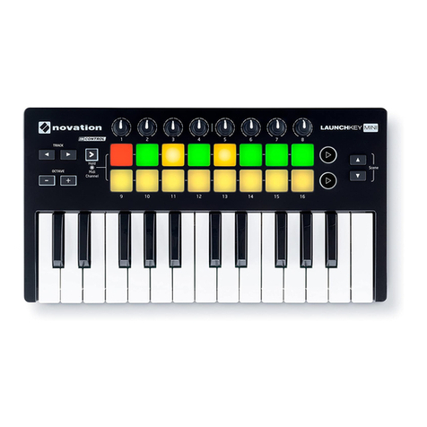 Novation Launchkey Mini user guide