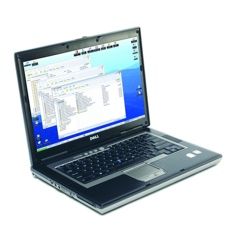 Dell D820 - Latitude Laptop Notebook User manual