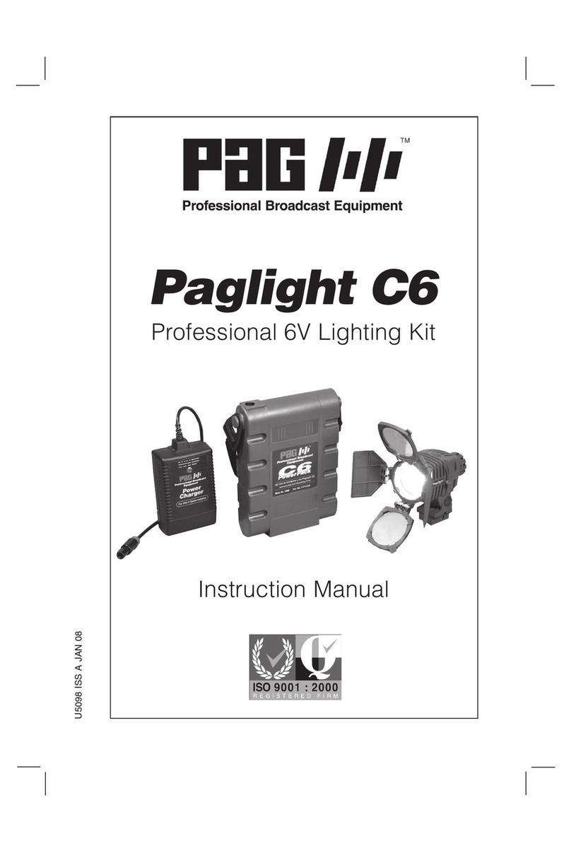 PAG Paglight C6 instruction manual