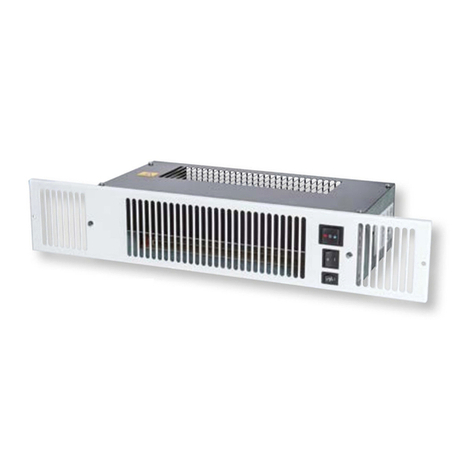 Myson Kickspace 500E Installation, operating, maintenance and after sales manual