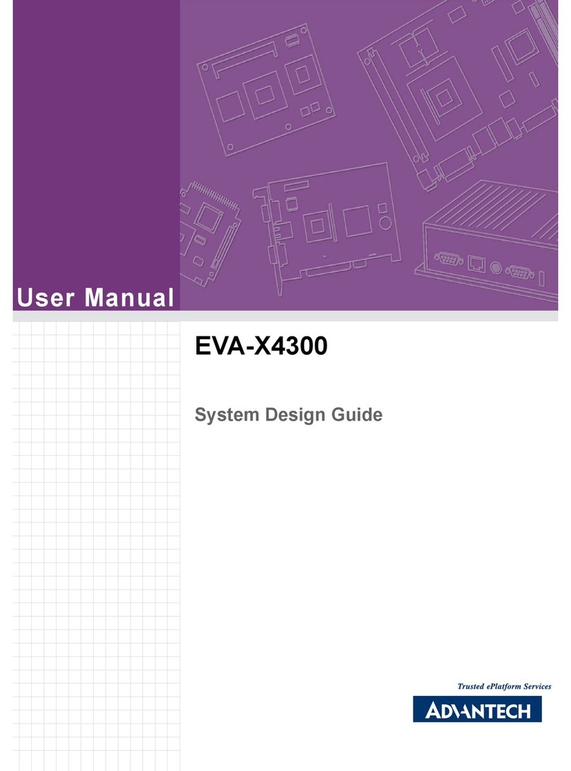 Advantech EVA-X4300 user manual