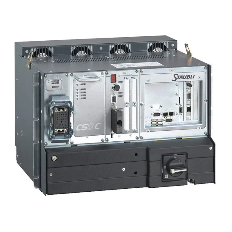 Staubli CS8C instruction manual Staubli CS8C instruction manual