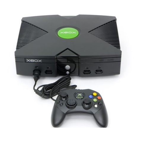 XBOX Video Game System user guide