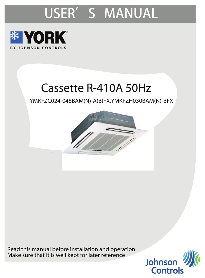 York YMKFZC024-048BAMN-ABFX User manual
