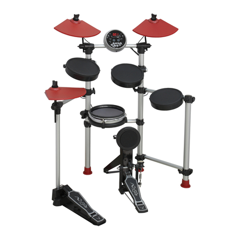 XDrum DD-501 User manual XDrum DD-501 User manual