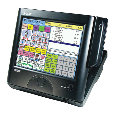 Sam4s SPS-2000 User manual