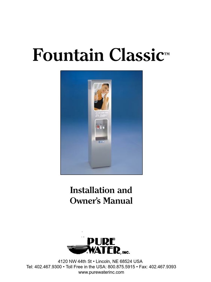 Pure Water Fountain Classic Installation instructions