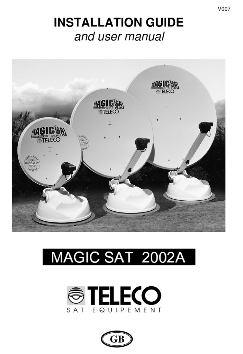 Teleco Magic Sat 2002A User manual