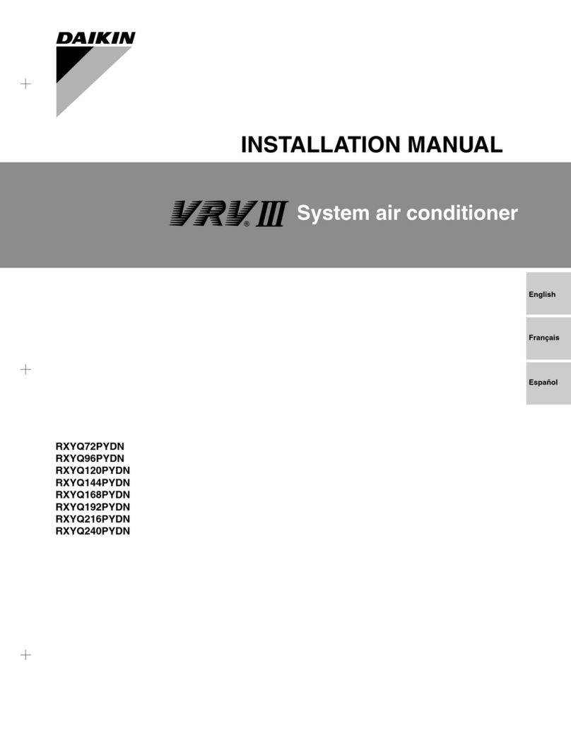 Daikin RXYQ72PYDN User manual