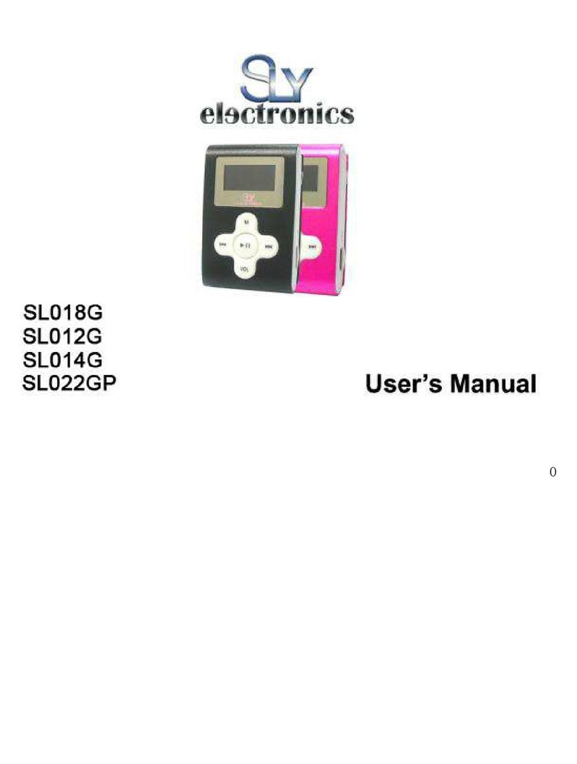 Sly Electronics SL012G User manual