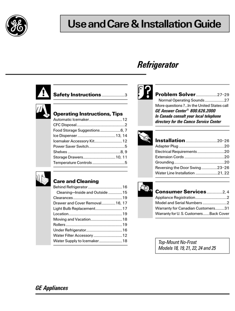 GE Appliances 19 Training manual